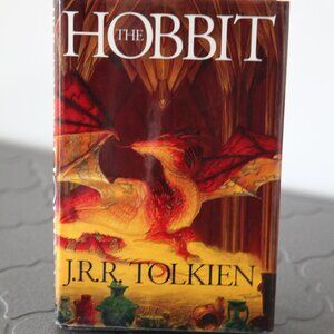 The Hobbit by J.R.R. Tolkien.